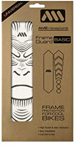 Bike Frame Protector Basic - Universal Fit with 9 Pieces - Clear/Ape