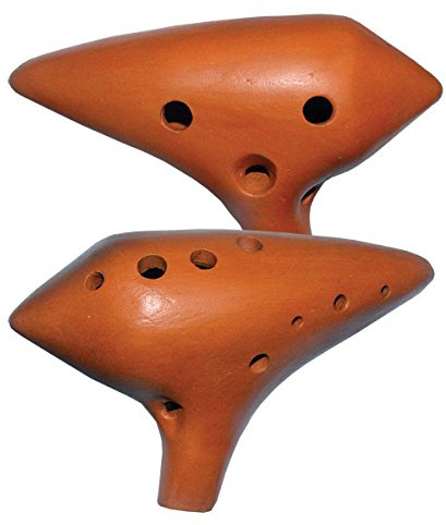 Konzert Ocarina Tenor von G4 bis C6 Okarina 17 cm professionell Flöte Pfeife für Fortgeschrittene traditionell Mund Musik Peru Klang Percussion Weltmusik