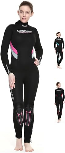 CRESSI Castoro Lady Monopiece Wetsuit - Einteiliger Tauch Neoprenanzug für Damen, Neopren 5mm