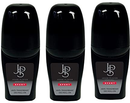 John Player Special Sport Anti Transpirant Deo Roll-On 3 x 50 ml