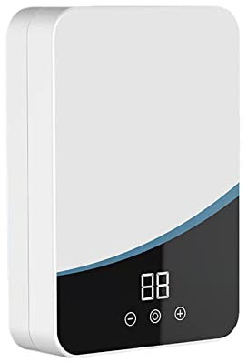 QBREZA Scaldabagno Elettrico istantaneo 3500w Scaldabagno Elettrico a Temperatura costante per Uso Domestico Piccola Cucina Tesoro Bagno Scaldabagno Senza accumulo