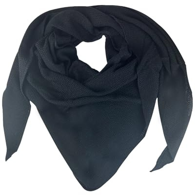 Trachtenland Damen Strick Dreieckstuch XL – 200 x 80 cm – weicher Trachtenschal mit Reiskornmuster – Dirndltuch für Oktoberfest & Trachtenmode – in vielen Farben