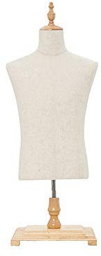 JDSHFEN Manichino Maschile Modello Manichino, Vetrina Tavolo Manichini Torso Corpo Busti, Abbigliamento Abito Forma Espositore Completo da Lavoro, Altezza Regolabile