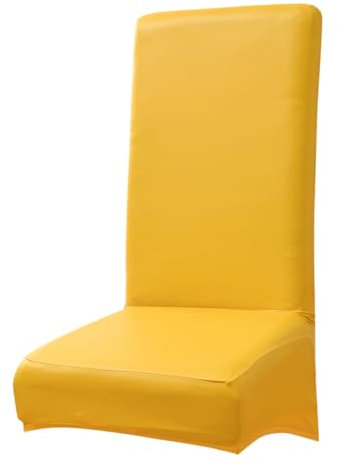 Alipis Moderne Elastische Stuhlhusse Aus Pu Wasserdichter Und Ölbeständiger Bezug Für Esszimmerstühle Abnehmbar Und Waschbar Für Zuhause Und Festliche Anlässe