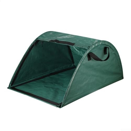 Feegow Gartenabfallsäcke, robuste Gartensäcke, Kompostsammler, Laubsammler, Rasenlaubsack, Hofblattpflückwerkzeug, wiederverwendbarer Gartensack (100 l)