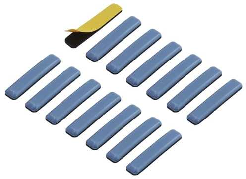 14 x 15 mm x 75 mm in teflon per mobili rettangolari in PTFE, superficie scorrevole