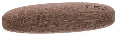 WRITWAA 1stück Retro Brillenetui Aus Leinen Elegante Aufbewahrungsbox Für Brillen Und Sonnenbrillen Leicht Und Langlebig Für Erwachsene Und Khaki