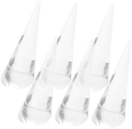 OUNONA 6 Stück Teiliges Ring Display Rack Förmiger Schmuckhalter Eleganter Ringständer zur Schmuckpräsentation für Ringe Schmuckaufbewahrung und Organisation