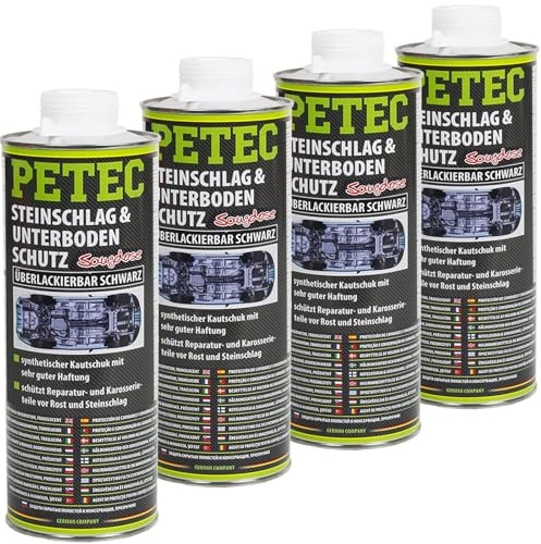 PETEC 4x 73210 Unterbodenschutz | 4x1L 73210, PETEC Steinschlag & Unterbodenschutz, Unterbodenschutz