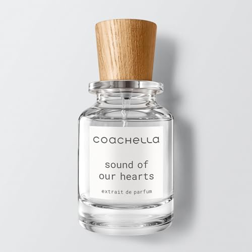 Coachella - Sound of our Hearts - Extrait de Parfum 50 ml | Unisex | 21 % Duftöl | Made in France | Rose, Safran & Oud | Orientalisch | Langanhaltend