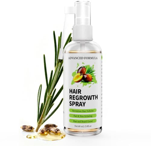 VIVEY Hair Growth Serum Rosemary and Batana Oil Women/Men 60ml | Supplement for Hair | Hair Loss Treatment | Supports Thicker | Stronger Looking Hair | Beard