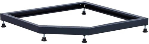 Subestructura ajustable para cajones y gabinetes de taller - 75 x 5 x 75 cm - Elemento de esquina resistente - Ajuste en H. - D-Work
