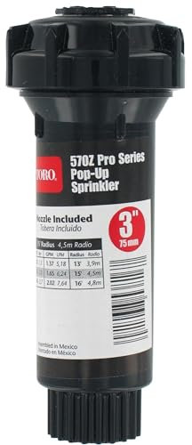 Toro 53815 7,6 cm Pop-up Fixed-Spray avec Embout Arroseur 7,62 cm (3) Pop-Up 1