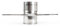 Stainless Steel, Collar Top Plate Pipes Stove Chimney Flue, Ø 100 mm (3.94)