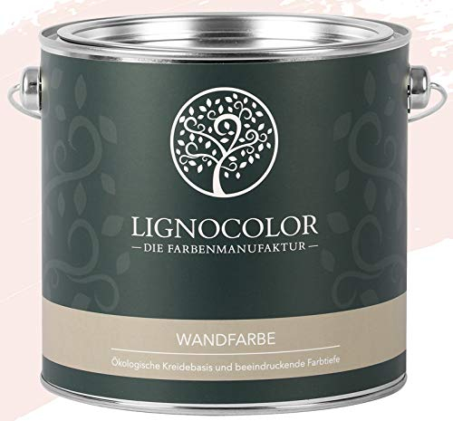Lignocolor Wandfarbe Innenfarbe Deckenfarbe edelmatt 2,5 L (Cotton)
