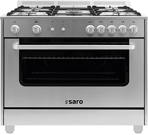 Cuisinière multifonction Saro 331-1165 TS95C71X, gaz, acier inoxydable