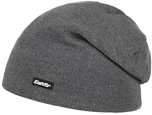 Eisbär Mütze Herren & Damen Ogle Oversized - Merino Wintermütze Unisex mit Fleece für Schutz gegen Wind & Kälte - atmungsaktive & thermoregulierende Beanie Sportmütze Haube aus Österreich