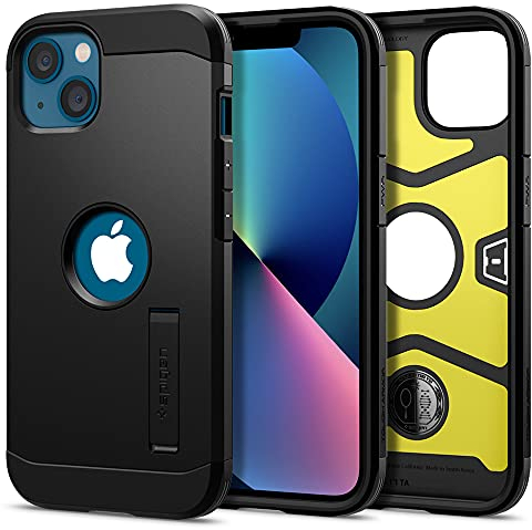 Spigen Tough Armor Case Compatible with iPhone 13 - Black