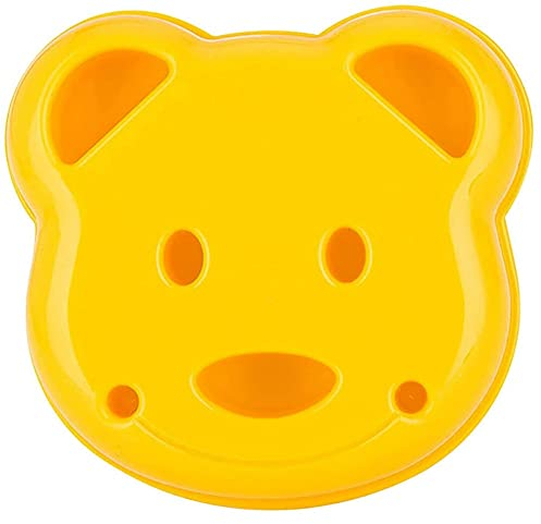 FülleMore Cartoon Sandwich Austecher Kinder Mädchen Toast Ausstechformen Süß Bär Form Keks Cutter 9.7x9.2x3cm