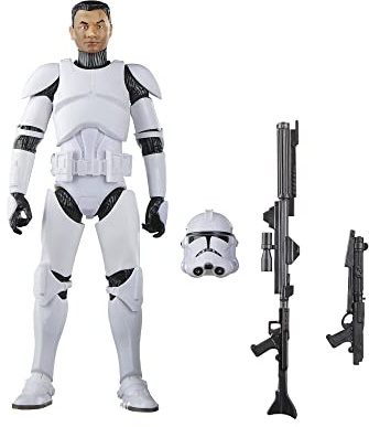 Star Wars The Black Series Phase II Clone Trooper, 15 cm große Action-Figur zu Star Wars: The Clone Wars | Star Wars The Black Series 15,2 cm Actionfigur Box Art (2023 Wave 2A) - Phase II Clone Trooper