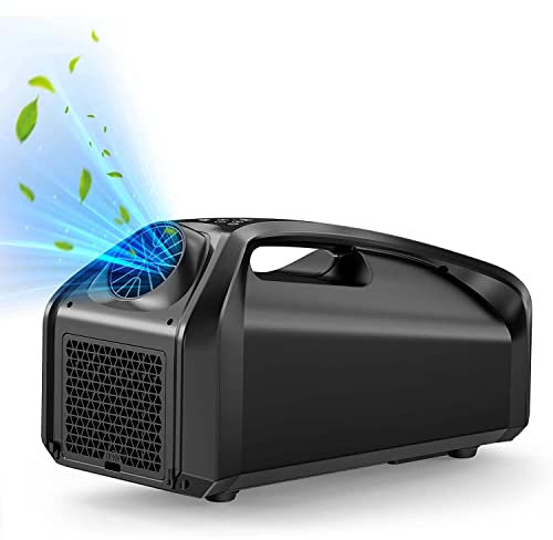 DISHENGZHEN Condizionatore d'Aria Portatile, condizionatore d'Aria per Tenda DC 24v 2550BTU 750W unità di Raffreddamento CA per Tenda da Campeggio all'aperto, Furgone, Camper, Camper