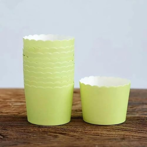 Cake Cases,Muffin Cases,Baking Cups 10pcs Mini Muffins Cup Paper Cupcake Wrappers Baking Cups Cases Muffin Boxes Cake Cup DIY Cake Tools Kitchen Baking Supplies-Mini a (Color : Mini a)