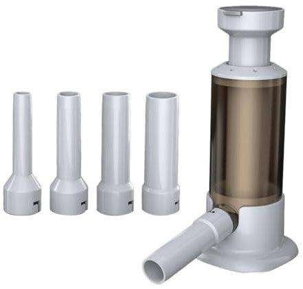 Manual Sausage Stuffer,Sausage Filler Machine with 4 Stuffing Tubes,Homemade Tool Meat Filler S Kit,Manual Stuffing Vertical