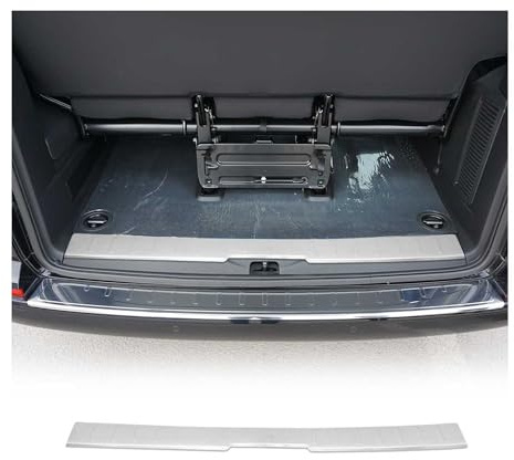 OMAC Innen Ladekantenschutz Stoßstange kompatibel mit VW T6 T6.1 alle 2015-2025 Edelstahl