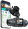 COOAU D30S 4K Dashcam Voiture avec GPS, Wi-FI, Dashcam Voiture Avant Intérieur 2,5K 1080P, Vision Nocturne Infrarouge, supercondensateur, accéléromètre, Mode stationnement, Enregistrement en Boucle