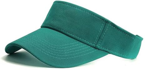 Gendeda Solskyddshatt för barn 4-10 år pojkar flickor sommar sport strandkeps justerbar golf tennis solskärm keps, gRÖN, one size