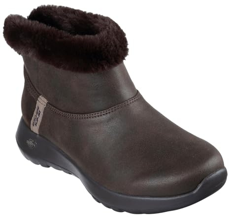 Skechers Dam ON-The-GO Joy Cozy Dream Ankelstövel, Choklad, 5.5 UK, Choklad, 38.5 EU