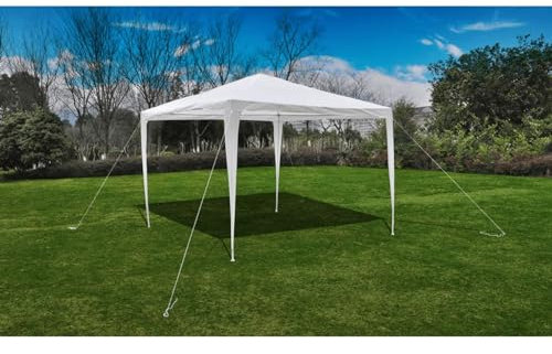 Xichuzi Gartenpavillon, Faltpavillon, Pergola, Partyzelt, Standmarkise, Sonnenzelt, Garten Pavillion, Grillpavillon, mit Pyramidendach 3 x 3 m