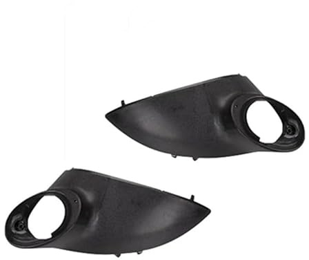 Auto Spiegelkappen Für Ford Für Fiesta Für MK7 2009-2015 Seitenspiegel-Unterhalterabdeckung Rückspiegel-Autozubehör Tür Rückspiegel Abdeckung(1 Pair)