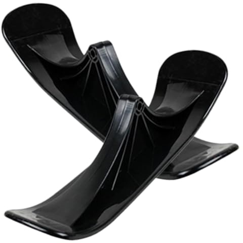 Cabilock Scooter Schlittenbrett Kinder Roller Schlitten Winter Snowboard aus Robustem Material Outdoor Skizubehör für Gleichgewicht und Koordination Zufälliger Stil