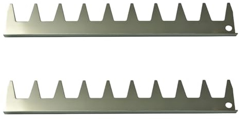 2 piezas herramienta de medición de apiario juego de espaciadores de 9 marcos rastrillos de acero inoxidable de precisión adecuados para herramientas de apicultura profesional rastrillos de