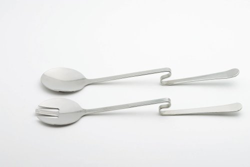 Weis Salatbesteck, Edelstahl, Silber, 30 x 5 x 5 cm