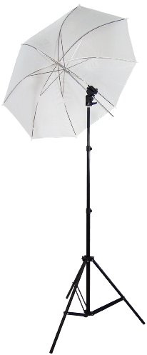 DynaSun W968S Pack de 2 Kit d'éclairages pour Studio Photo Vidéo avec 2 Trépieds + 2 Douilles + 2 Parapluies + 2 Sacs pour Flash Cobra Esclave