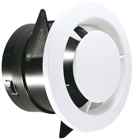 bouche ventilation - fixe - diamètre 80 mm - manchon long - atlantic 422146
