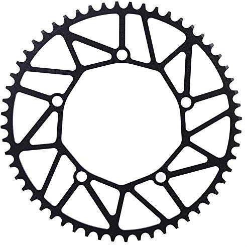 VGEBY Fahrrad Kettenblatt, 130BCD Schmale Breite Zähne Kurbel 5 Loch Single Disc Kettenblätter (56T)
