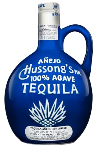 HUSSONG'S TEQUILA – TEQUILA AÑEJO – 0,7l - 40% – 100% agave blue