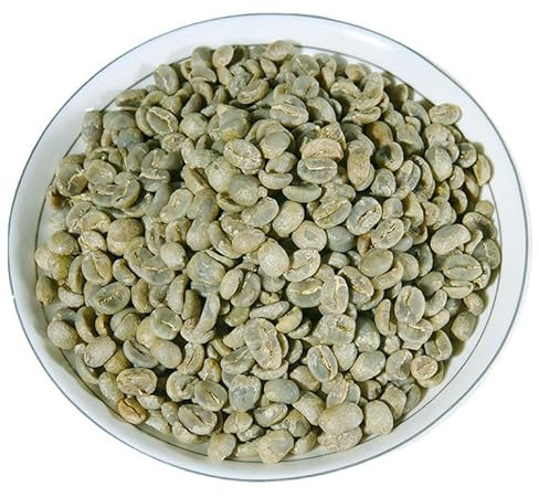 500g 1.1 Lb De Granos De Café Verde Brasileño Granos 100% Originales Té Verde De Hierbas Materias Primas Naturales Té Verde Comestible Bebida Con Sabor a Café Tostado Chino