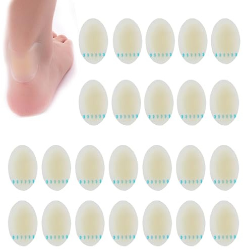 24pcs Blister Plasters for Feet, Blister Plasters - Provide Perfect Protection for feet, Toes, Fingers, Heels and Forefoot - Ideal for Skin Protection ﻿
