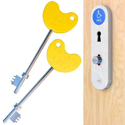 Yellow Disabled Key (2 Pack)
