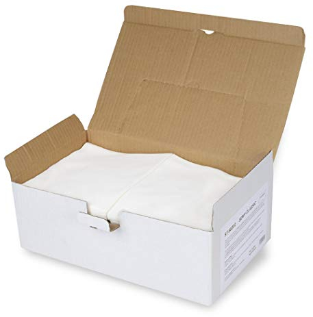 Semy Top Boîte de 100 chiffons de nettoyage Fonction distributeur Blanc 32 x 38 cm