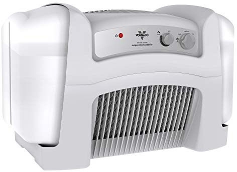 Vornado Evap40 Evaporative Humidifier with Adjustable Humidistat, 4-Gallon Capacity for Large Room Coverage up to 1,000 sq ft, 3 Speed Settings, Easy to Clean Dual Tank