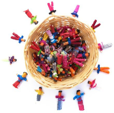 Purity 72 Mini Sorgenpuppen im Korb