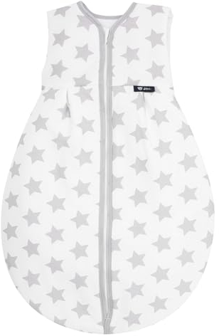 Alvi Kugelschlafsack Thermo | Baby-Schlafsack ärmellos | Winterschlafsack wattiert Außensack 2,5 TOG | Schlafsack