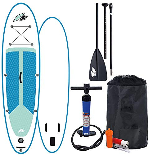 F2 Inflatable Strato 10'5 Stand Up Paddle Board Set 800317 Blue - 320 cm