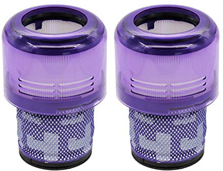Lemige 2 Pack Vacuum Filters Replacement Parts Compatible with Dyson V11 Origin V11 Torque Drive V11 Animal V11 Complete V11 Extra V15 Detect V15s Detect Submarine Vacuums, Compare to Part 970013-02