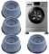 Almohadilla de Goma para Lavadoras, 4 Piezas Almohadillas para pies de lavadora Amortiguador de Vibraciones para Lavadoras Universal